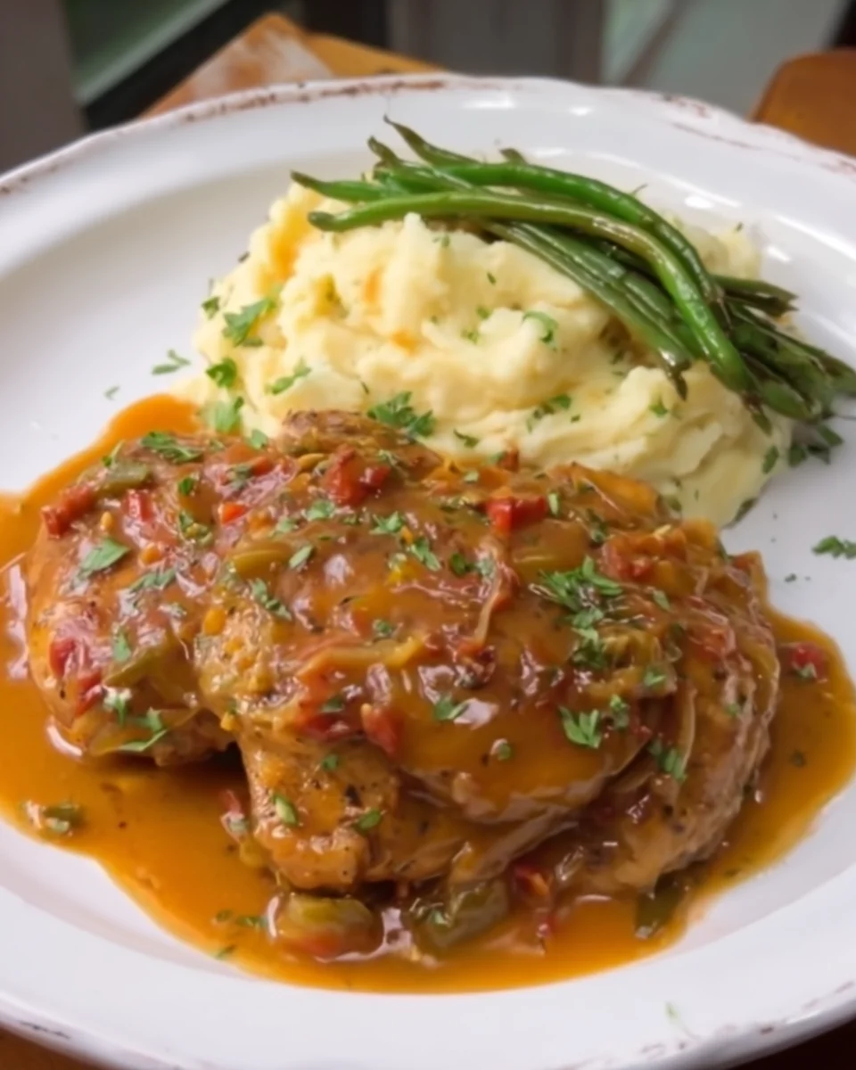 Nostalgic Southern Smothered Chicken Nostalgic