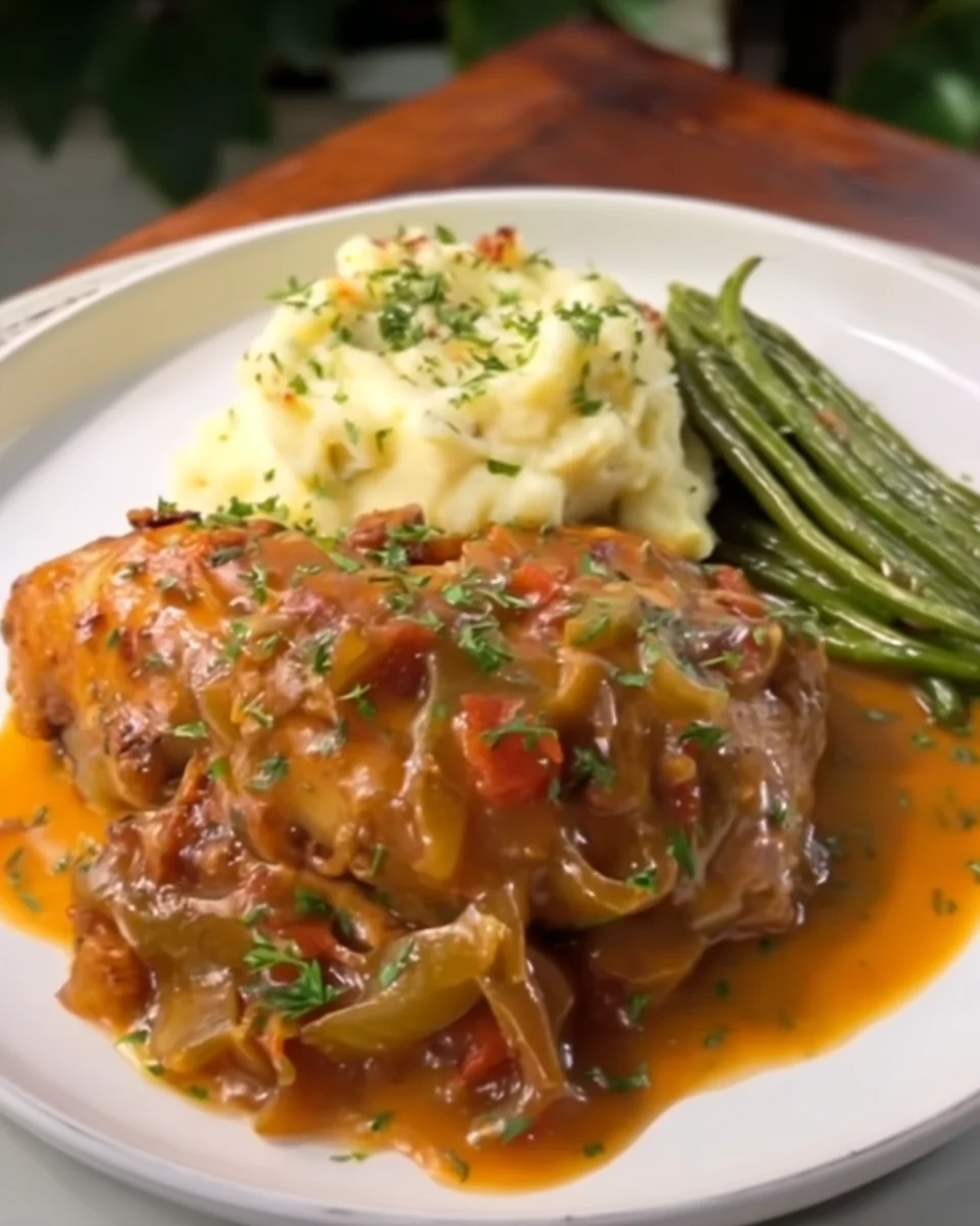 Nostalgic Southern Smothered Chicken Nostalgic