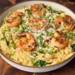 One-Pan Shrimp And Lemon Orzo