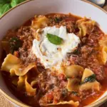 One-Pot Lasagna Soup