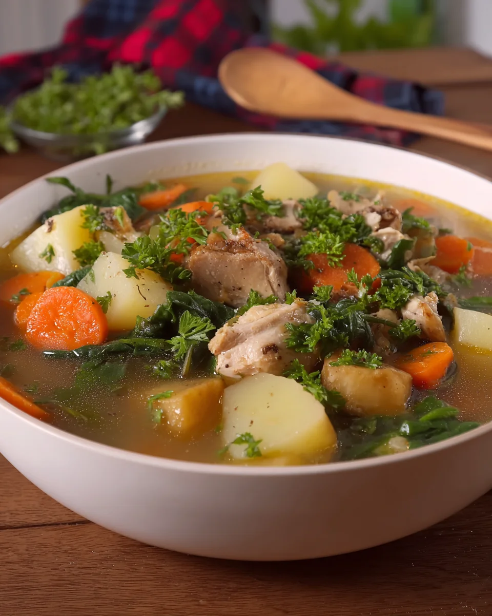 RUSTIC CHICKEN SOUP
