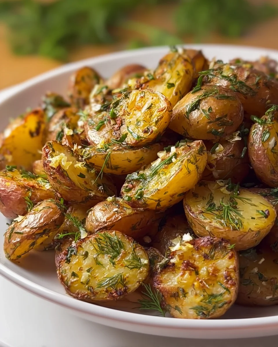 Roasted Dill Potatoes