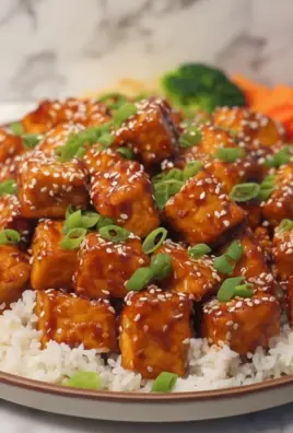 Spicy Honey Garlic Tofu