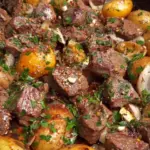 Steak Bites and Potatoes