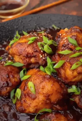 Sticky Honey Garlic Chicken