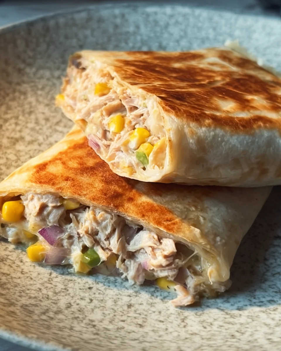 Tuna Melt Wrap Tuna