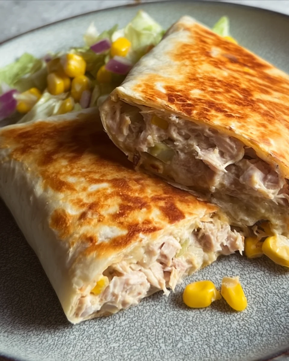 Tuna Melt Wrap Tuna