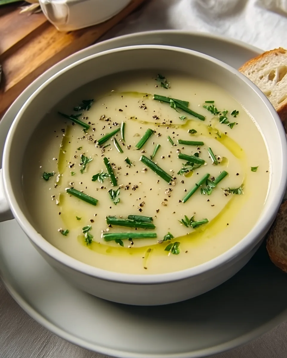 Vegan Potato Leek Soup Vegan Potato Leek Soup