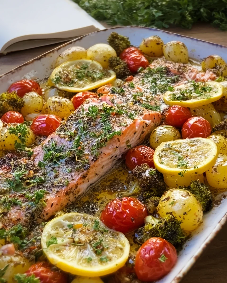 Za'atar Garlic Salmon Za’atar