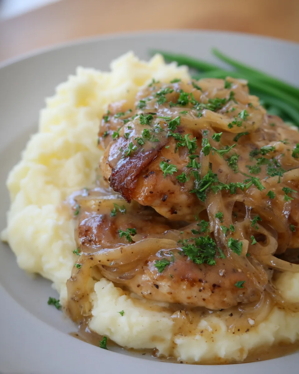 Chicken Thighs with Creamy Mustard Sauce