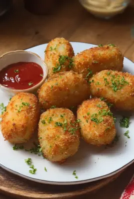 Chicken and Potato Croquettes