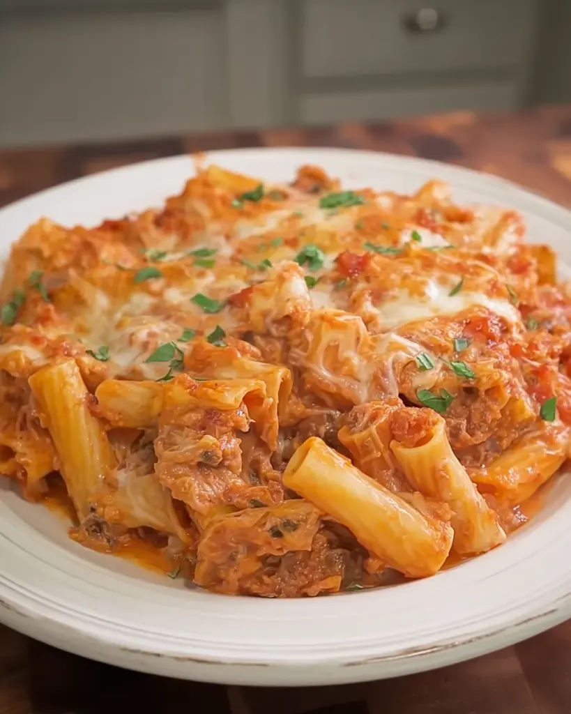 Creamy Baked Ziti Recipe