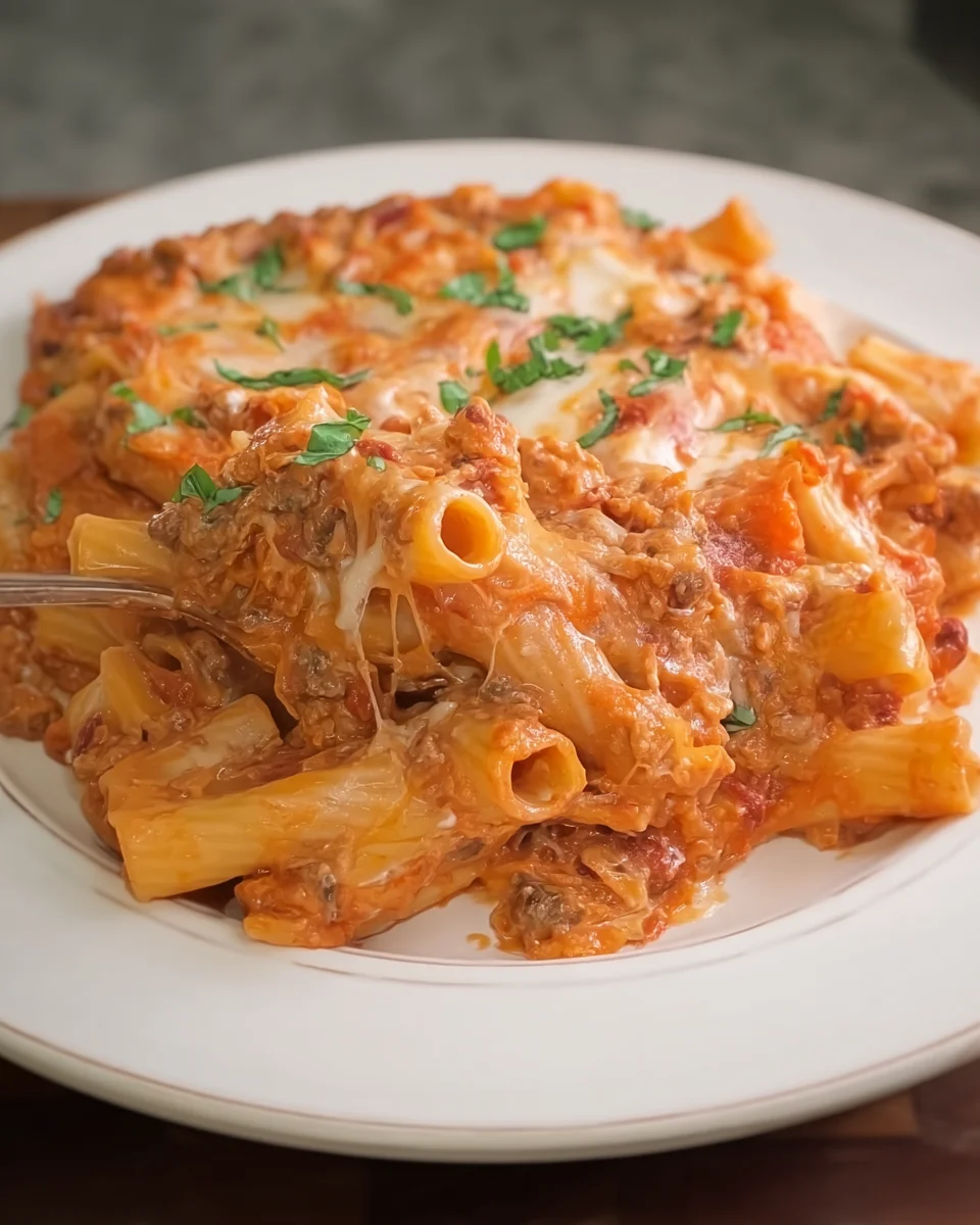 Creamy Baked Ziti Recipe Creamy