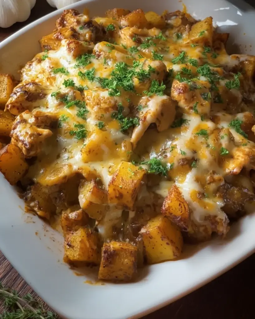 Creamy Cheesy Chicken & Potatoes