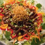 Crispy Chilli Beef Salad