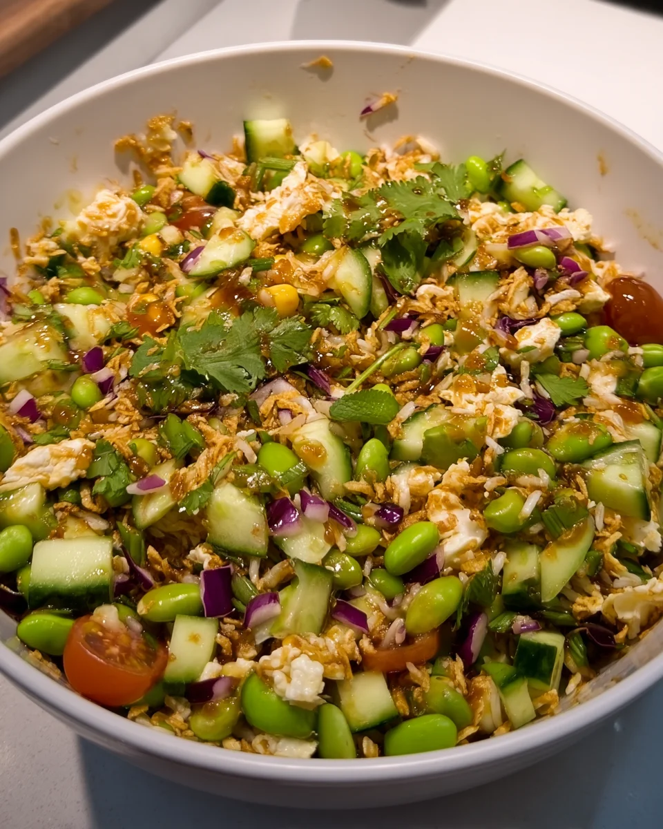 Crispy Rice Salad Crispy