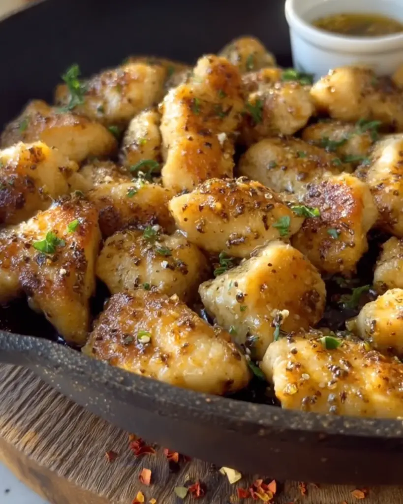 Garlic Butter Chicken Bites
