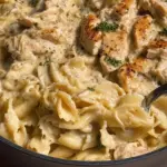 Garlic Chicken Parmesan Pasta