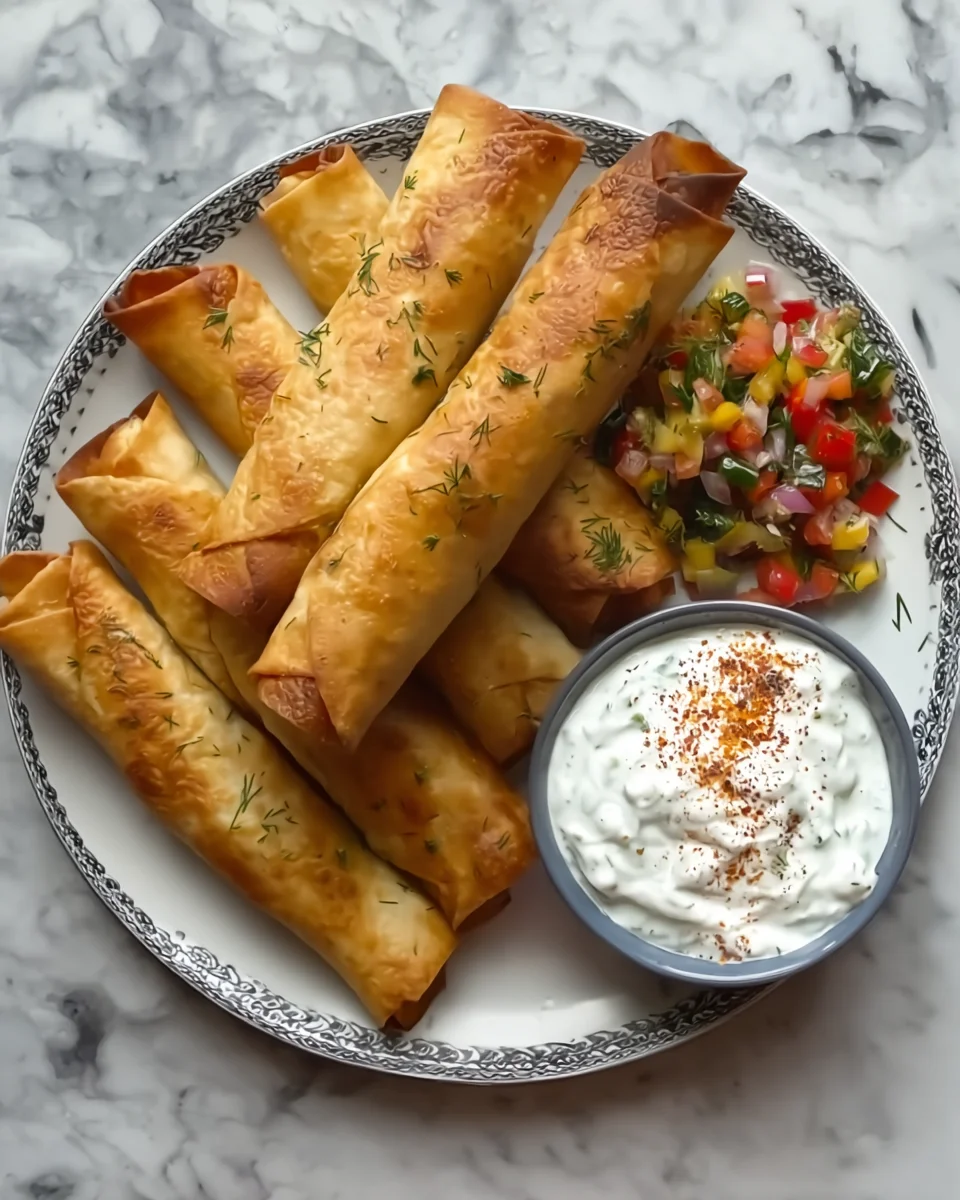 Greek chicken taquitos Greek chicken taquitos