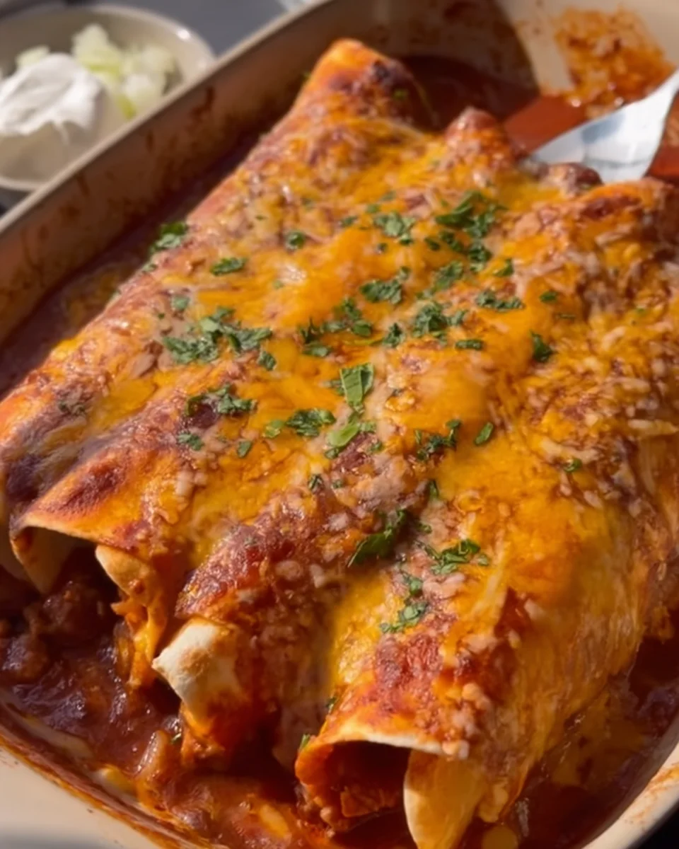 Ground Beef Enchiladas Ground