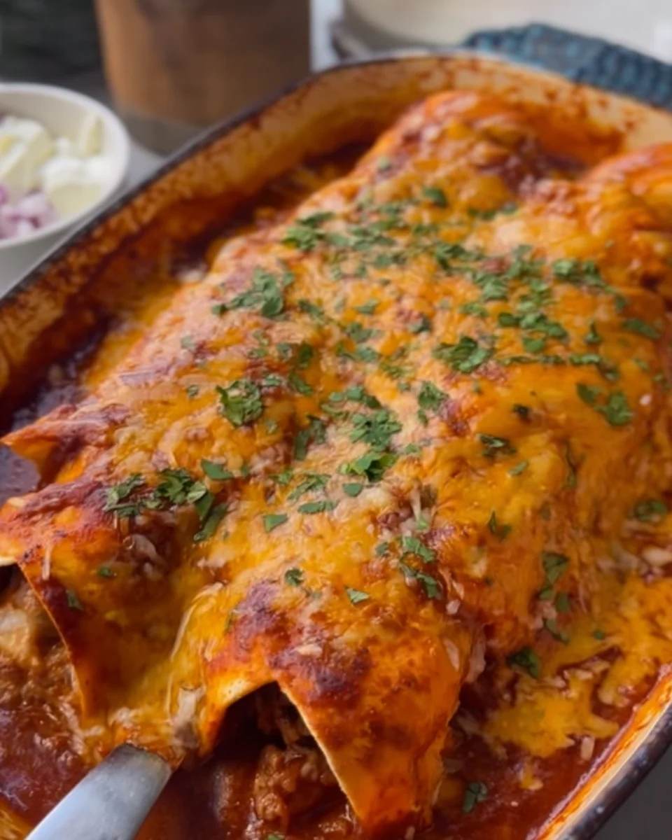 Ground Beef Enchiladas Ground