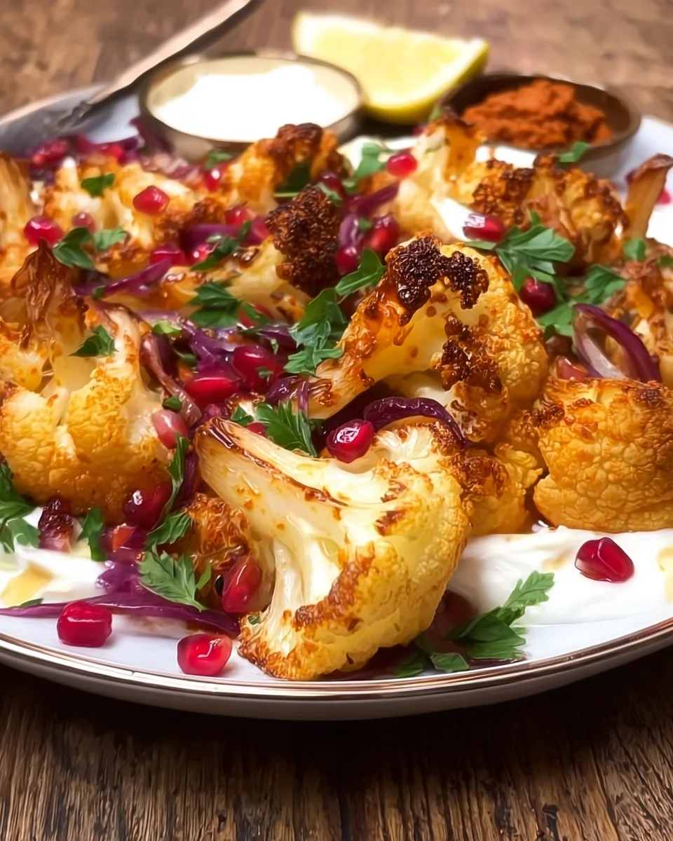 HARISSA ROASTED CAULIFLOWER HARISSA