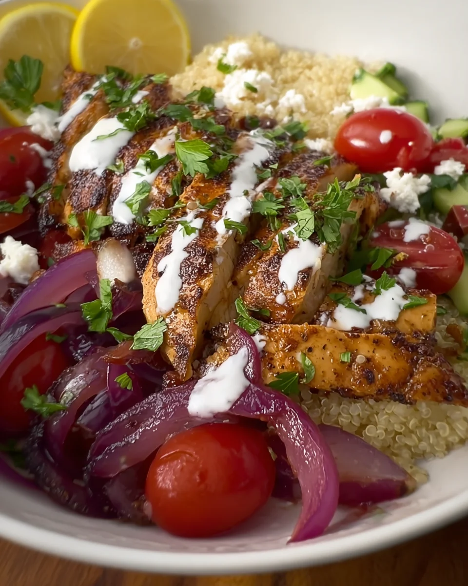 Healthy Chicken Shawarma Bowls Healthy