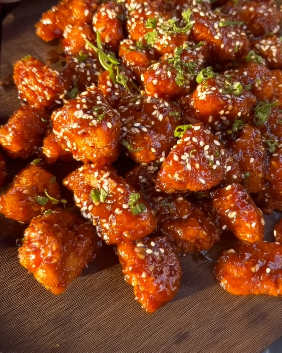 Honey Garlic Chicken Bites