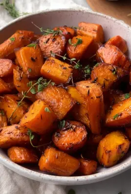 Honey Roasted Carrots and Sweet Potatoes