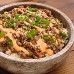 Korean Ground Beef Bowls