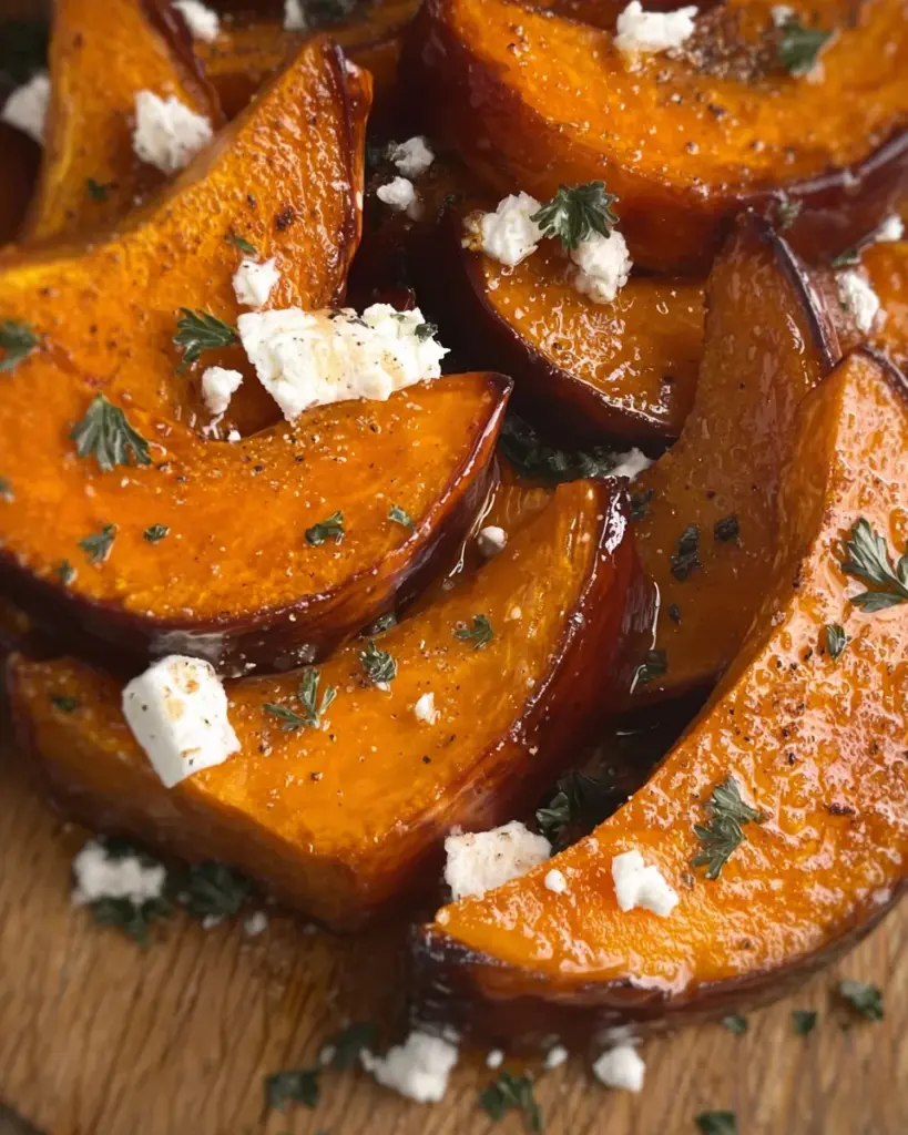 Maple Roasted Pumpkin Wedges