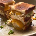 Mini Triple-Decker Tuna Melts