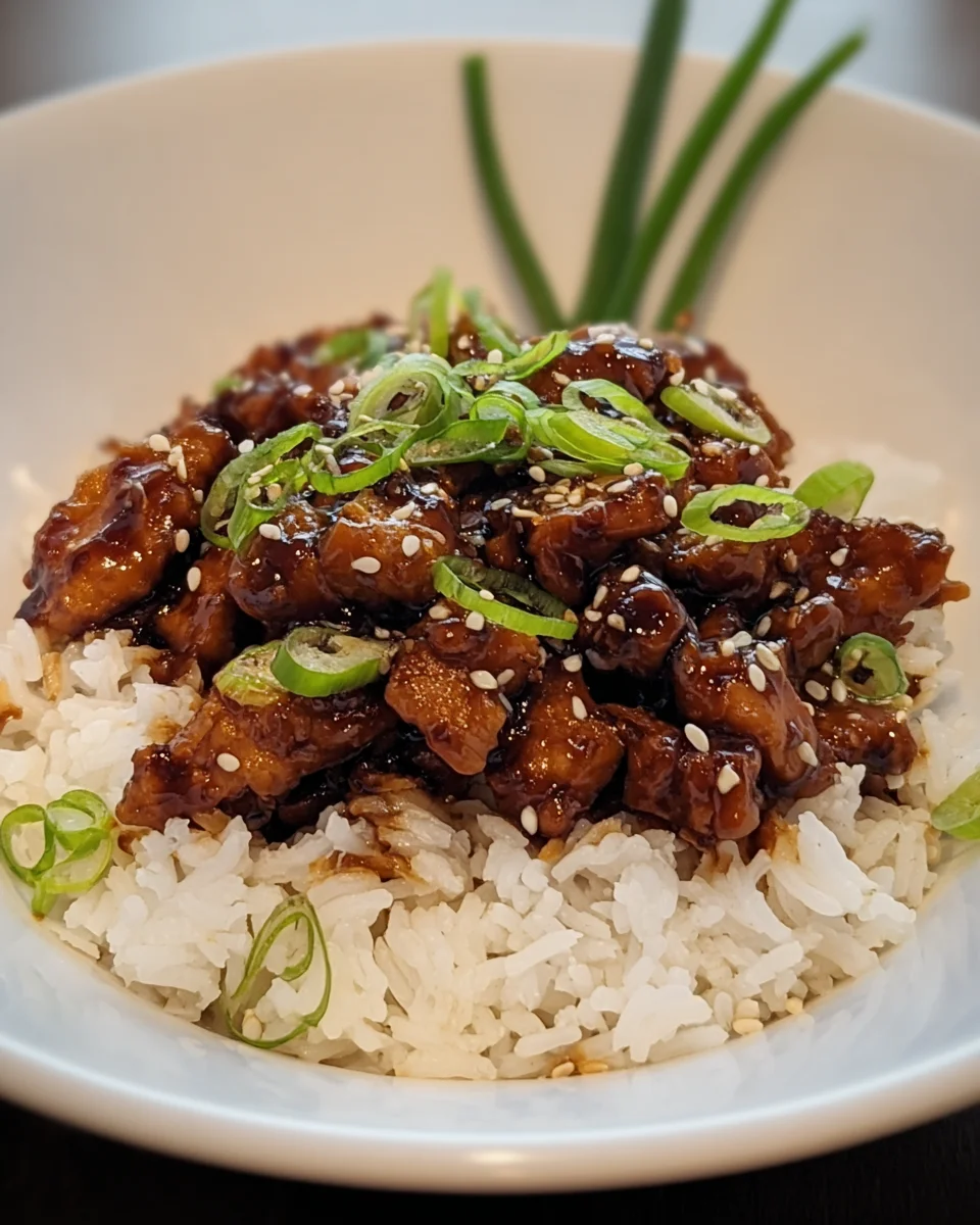 STICKY HONEY SOY CHICKEN BOWL STICKY