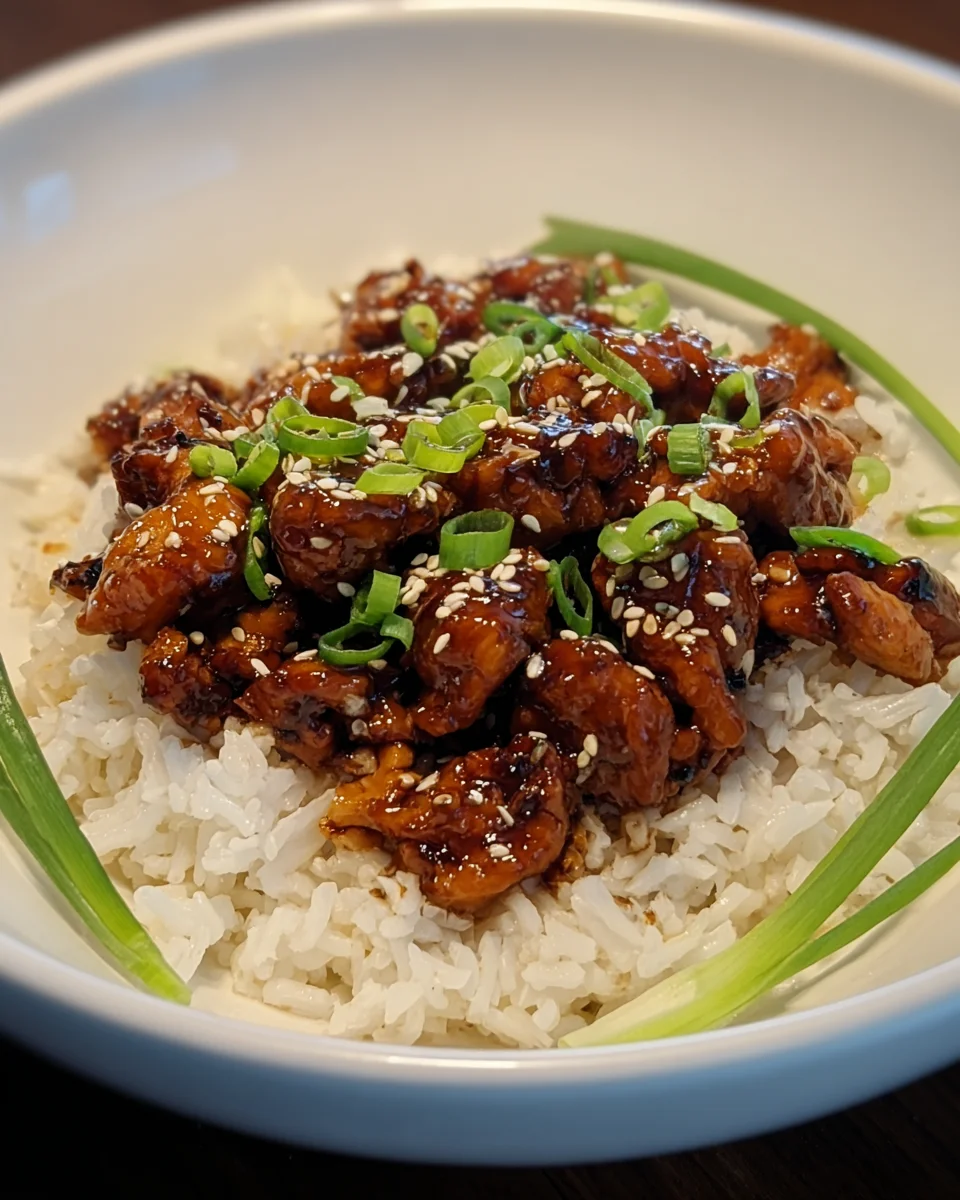 STICKY HONEY SOY CHICKEN BOWL STICKY