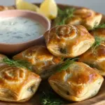 Salmon Wellington Pastry Bites