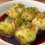 Stuffed Napa Cabbage Rolls