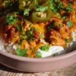 cheesy chicken salsa