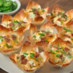 Jalapeno Popper Wonton Cups
