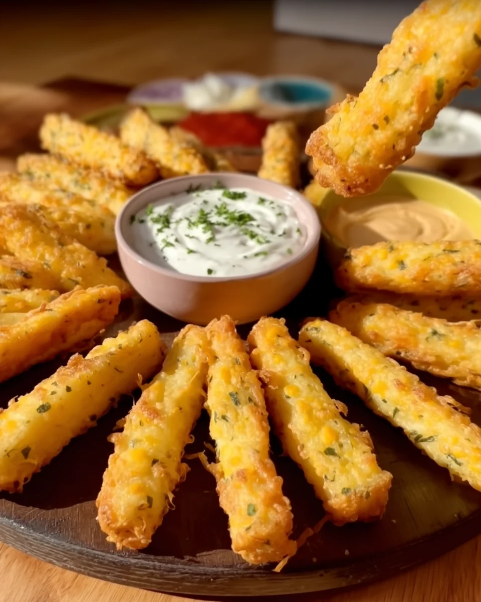 Kartoffel Käse Sticks