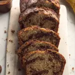Nutella Swirled Banana Bread