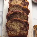 Nutella Swirled Banana Bread
