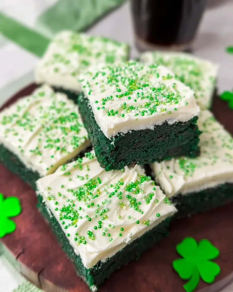 St. Patrick's Day Brownies
