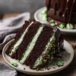 St. Patrick’s Day Chocolate Mint Cake