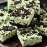 St. Patrick’s Day Mint Oreo Cheesecake Bars