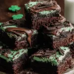 St. Patrick’s Day Ultimate Mint Brownies
