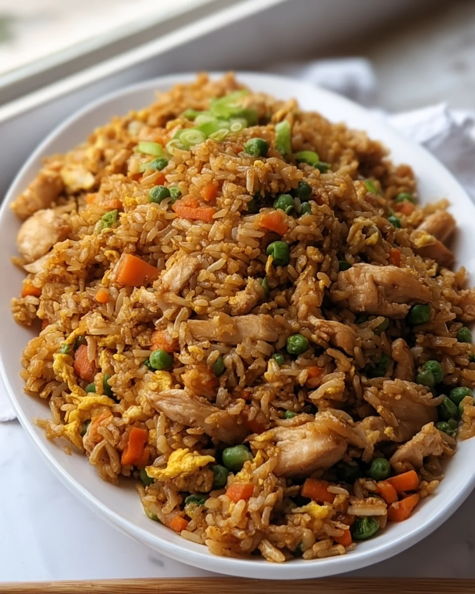 30-min. Restaurant Style Chicken Fried Rice 30-min.