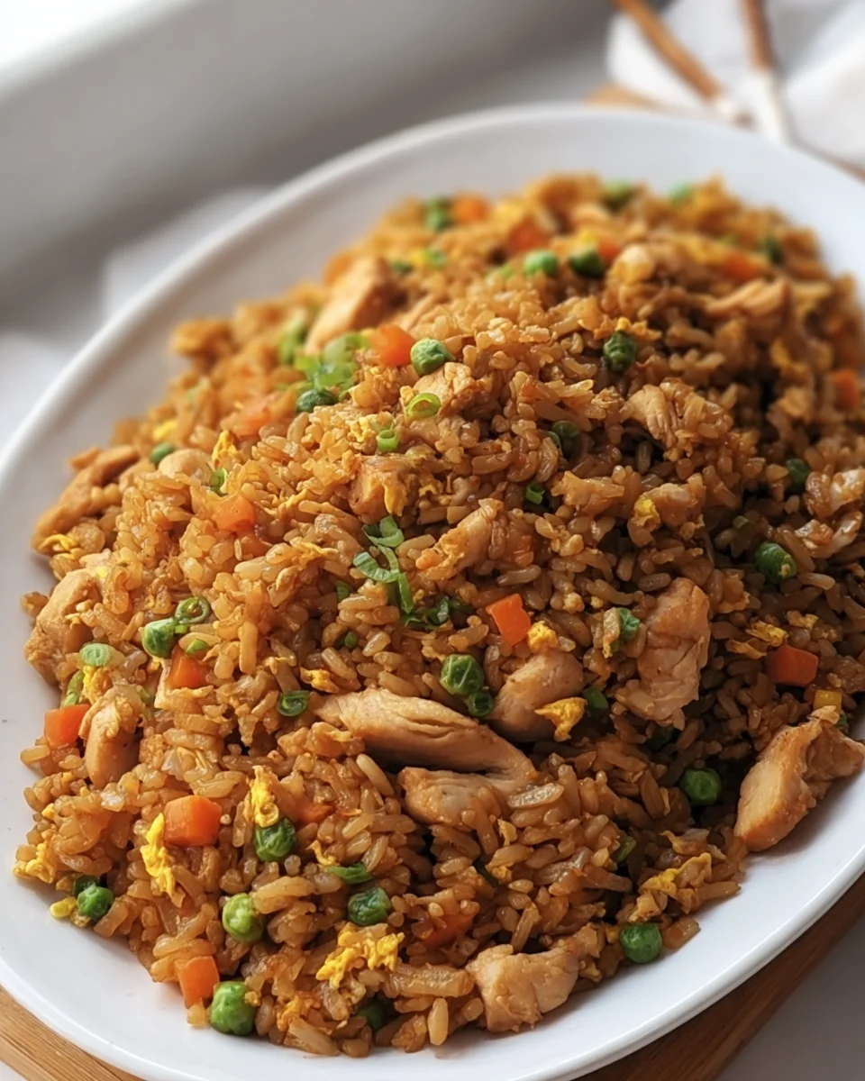 30-min. Restaurant Style Chicken Fried Rice 30-min.