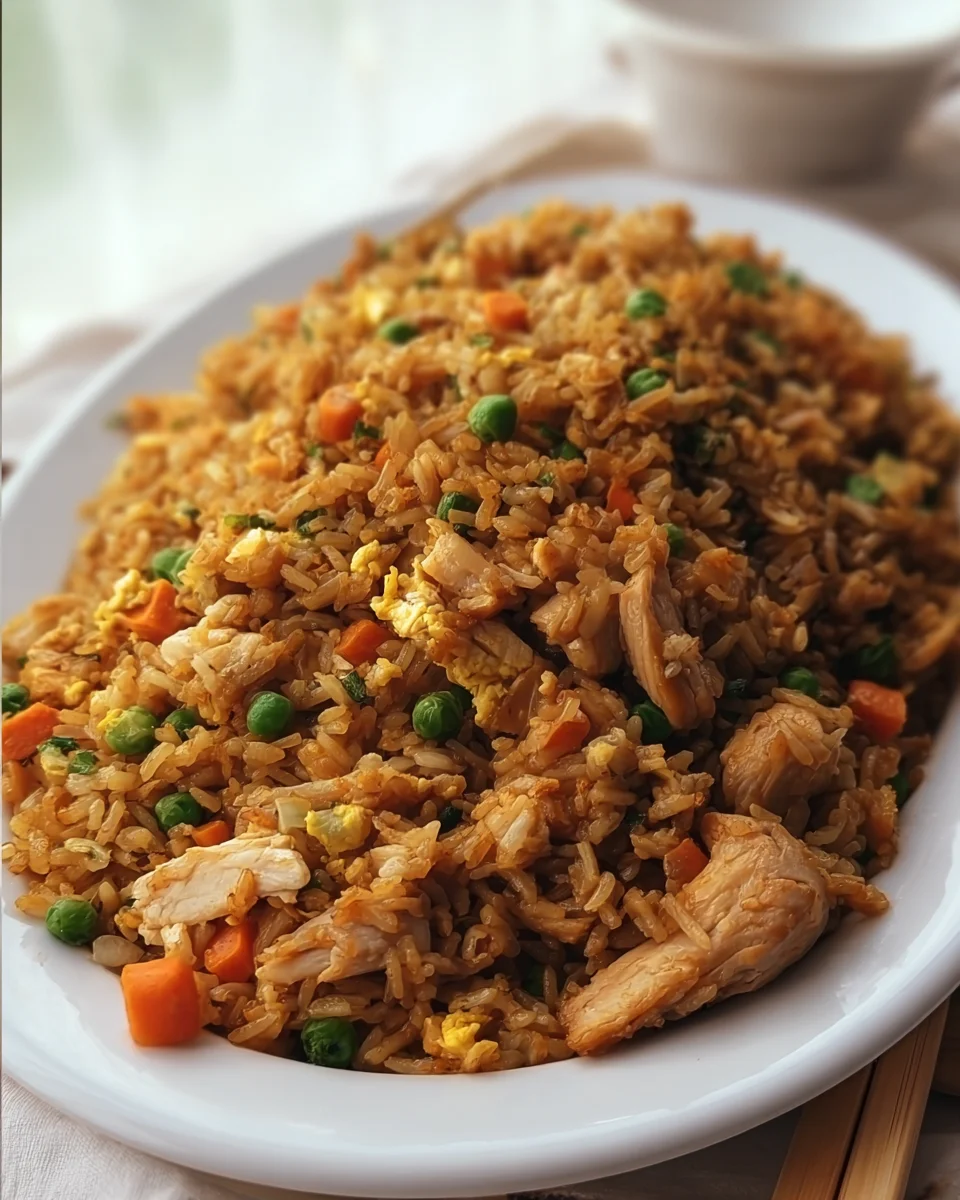 30-min. Restaurant Style Chicken Fried Rice 30-min.