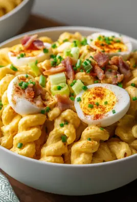 Bacon Deviled Egg Pasta Salad