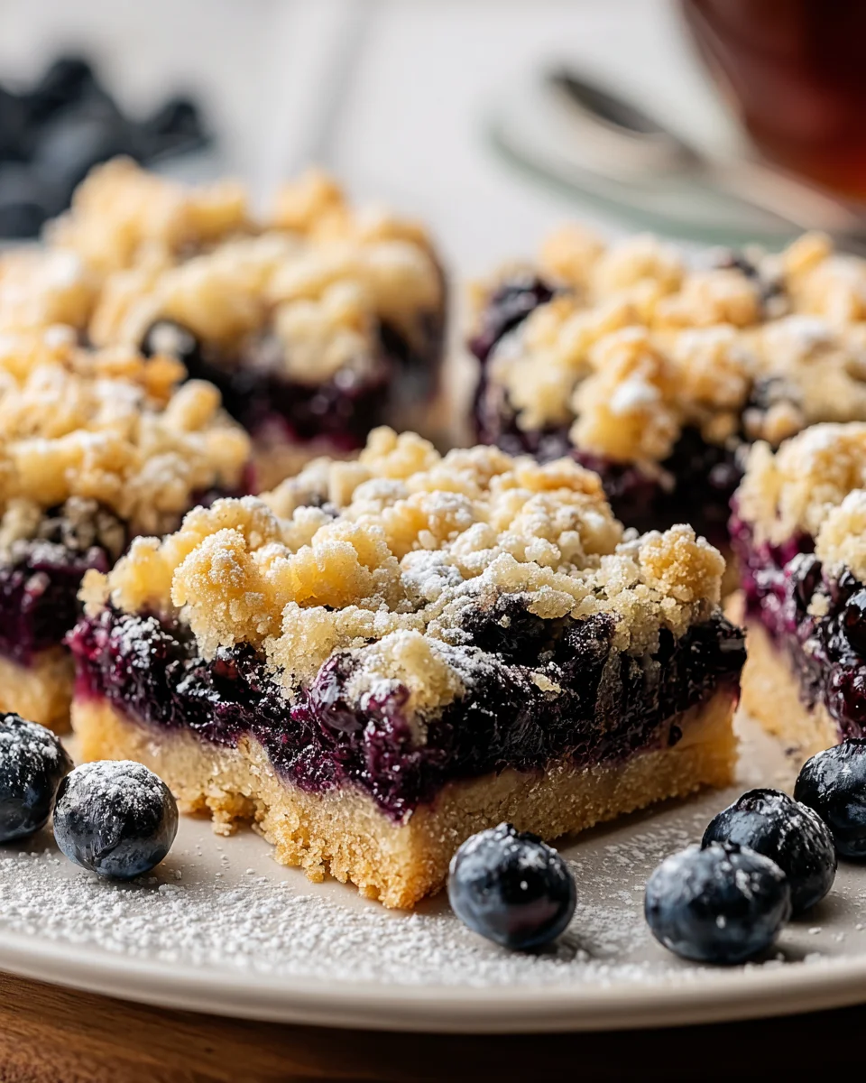 Blueberry Crumb Bars